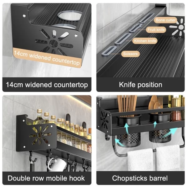 Rack Organizador De Condimentos de Cozinha - Image 9